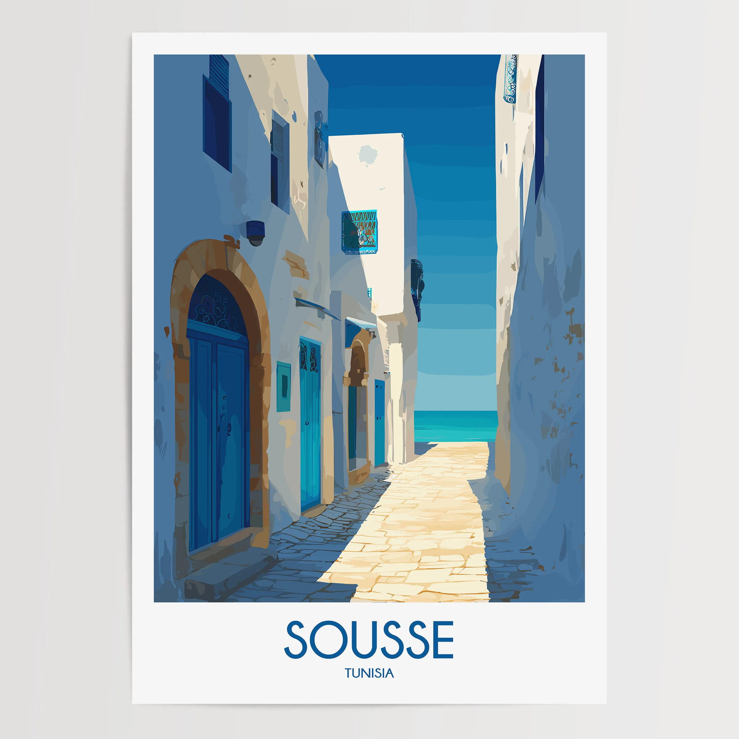 Sousse Minimalist Wall Art