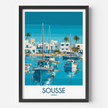 Sousse Minimalist Wall Art