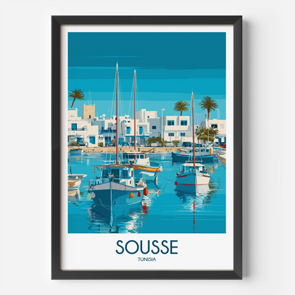 Sousse Minimalist Wall Art
