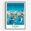 Sousse Scenic Landscape Art