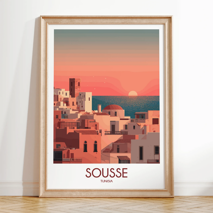 Sousse Souvenir Poster Print