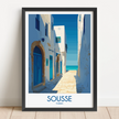 Sousse Souvenir Poster Print