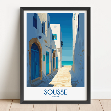 Sousse Souvenir Poster Print