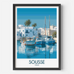 Sousse Souvenir Poster Print