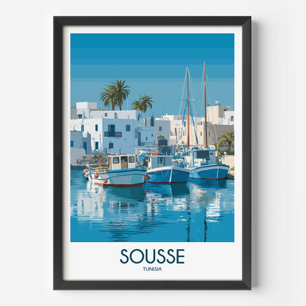 Sousse Souvenir Poster Print