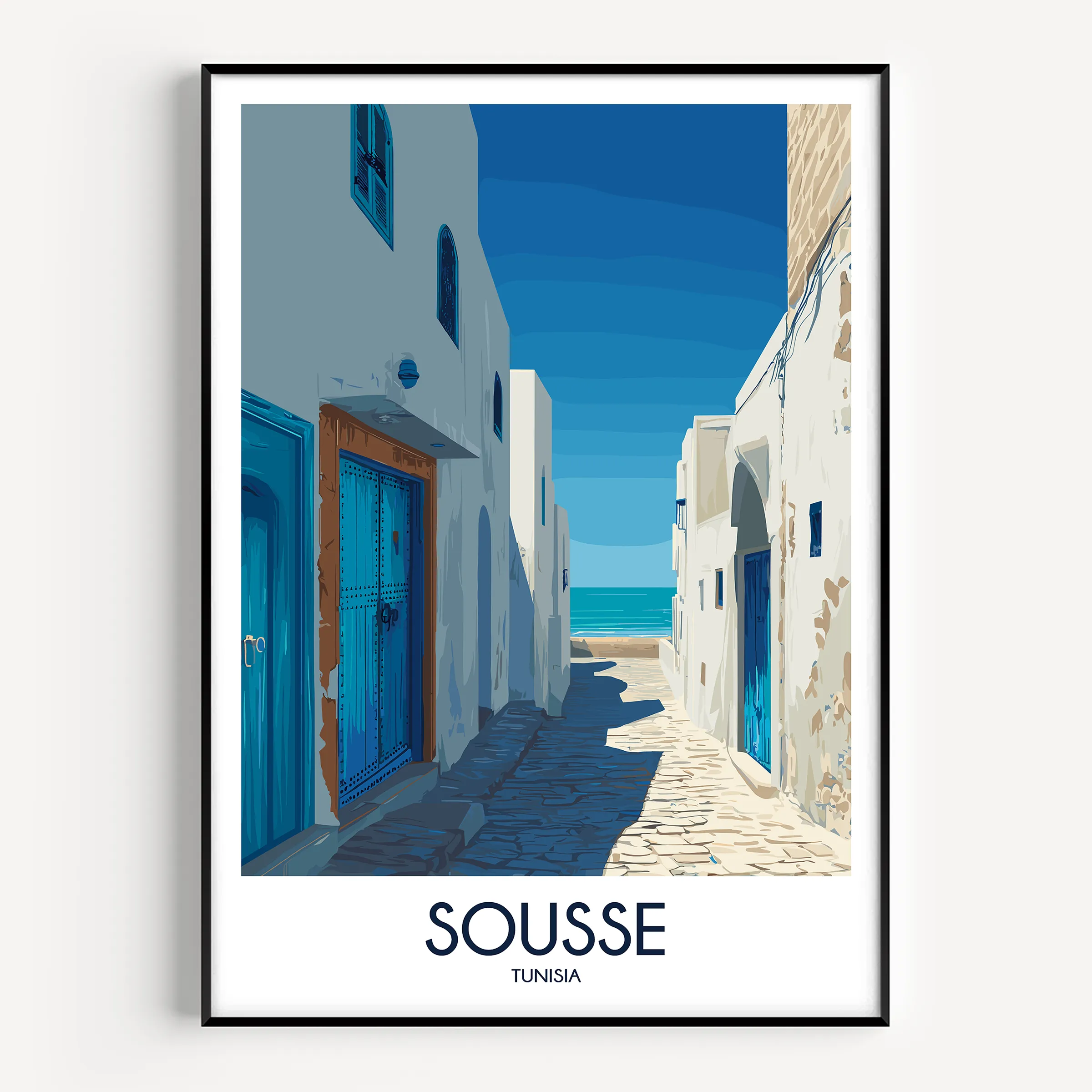 Sousse Souvenir Poster Print