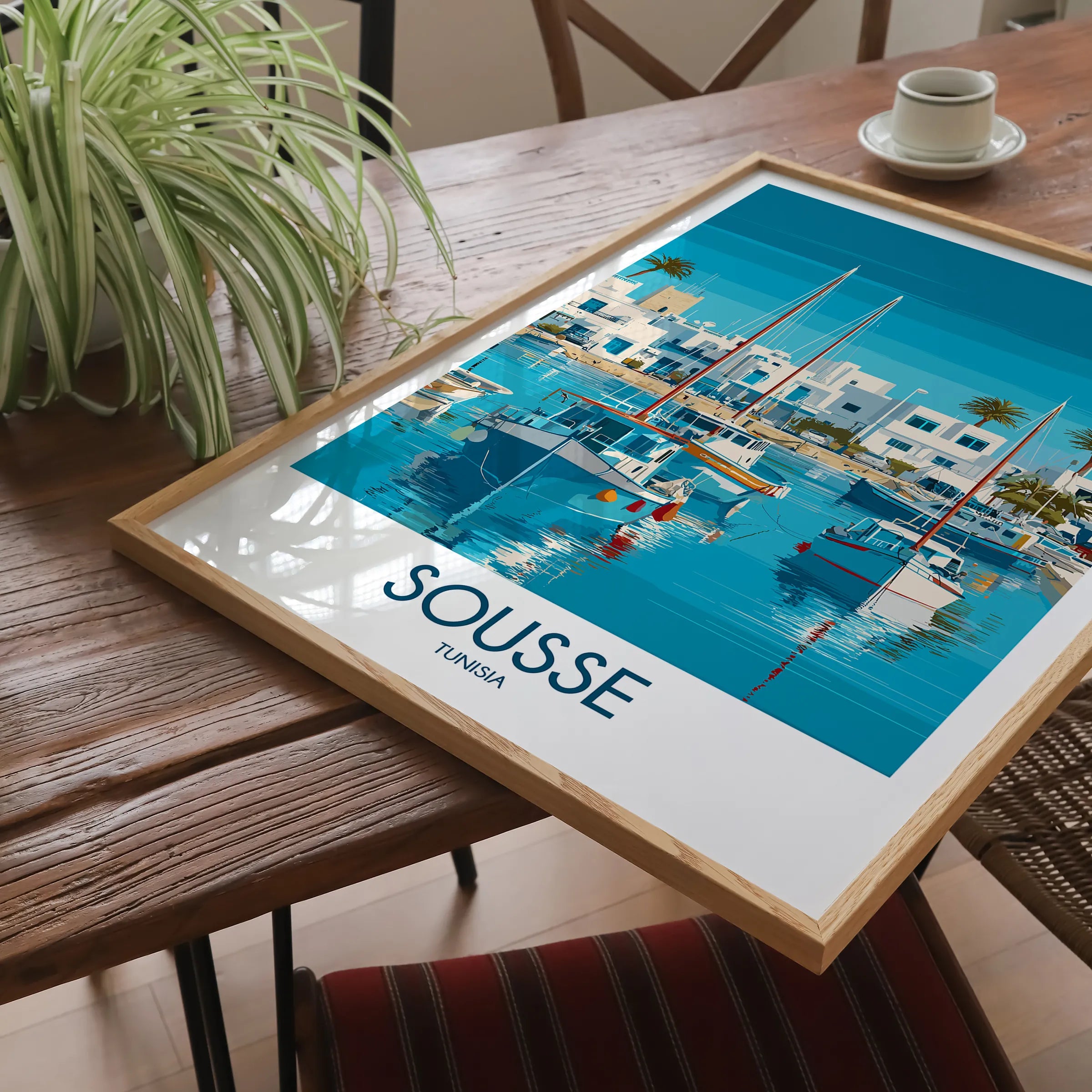 Sousse Vintage Style Print