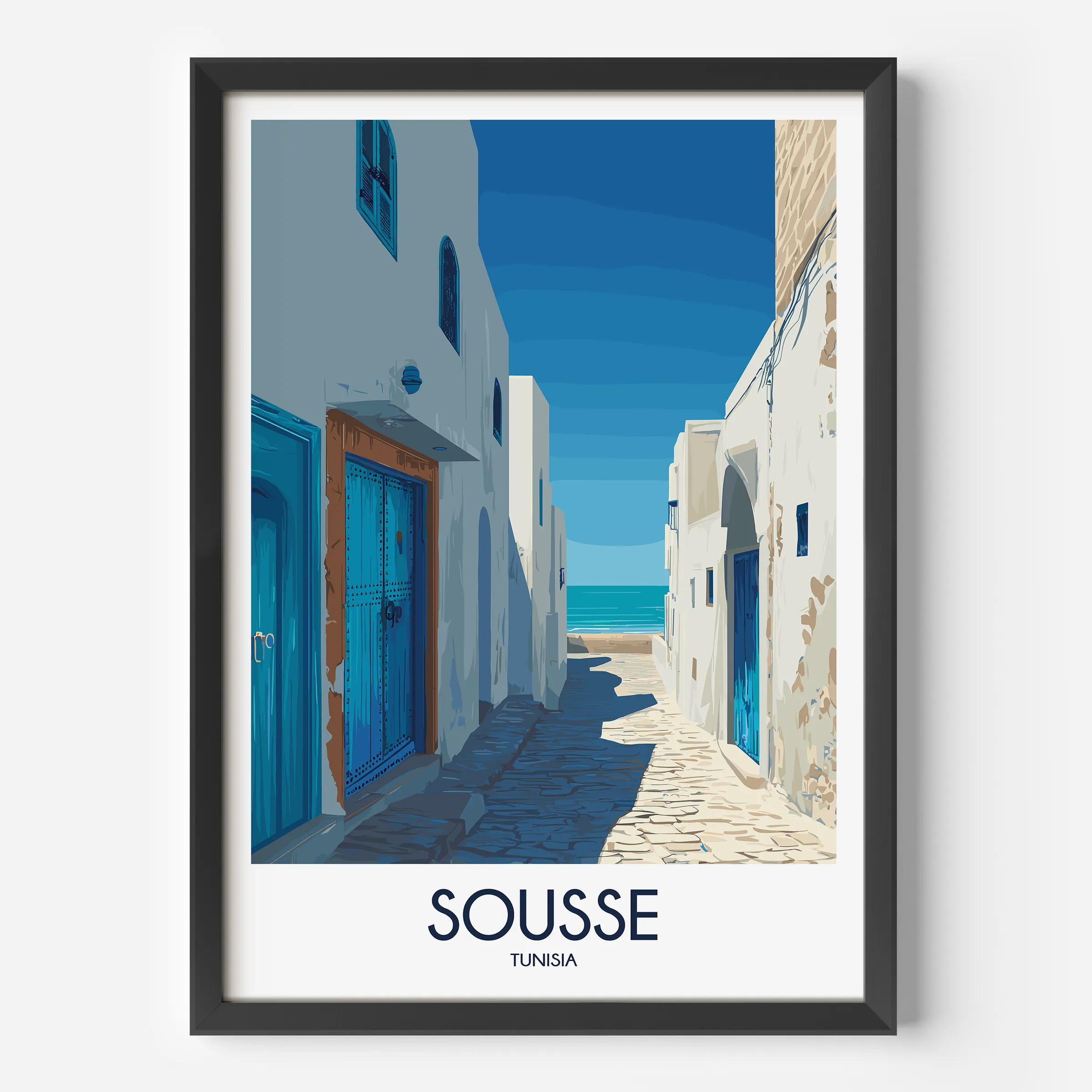 Sousse Vintage Style Print