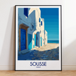 Sousse Vintage Style Print