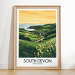 South Devon Destination Art Gift