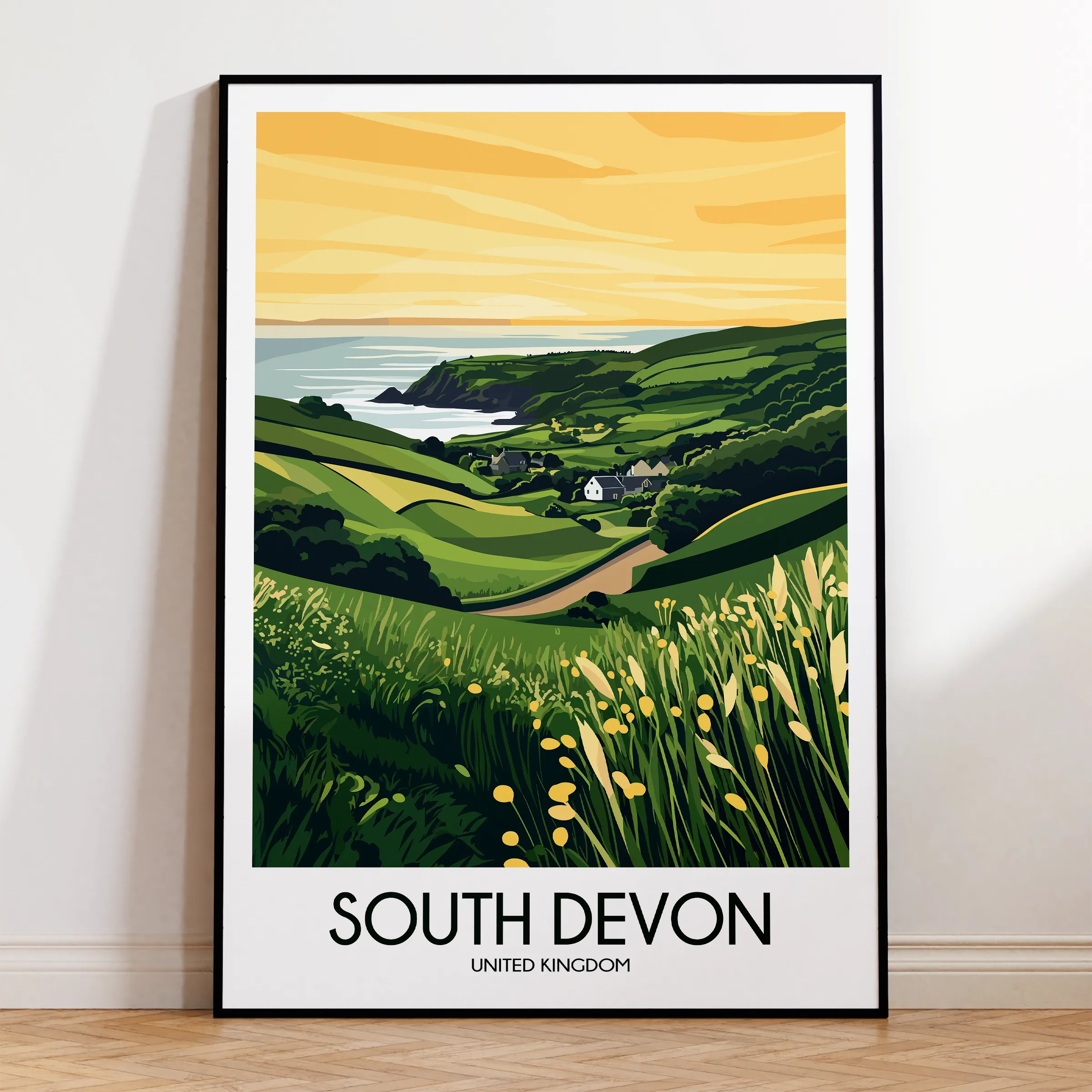 South Devon Gallery Quality Print