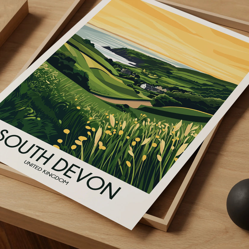 South Devon Home Office Decor