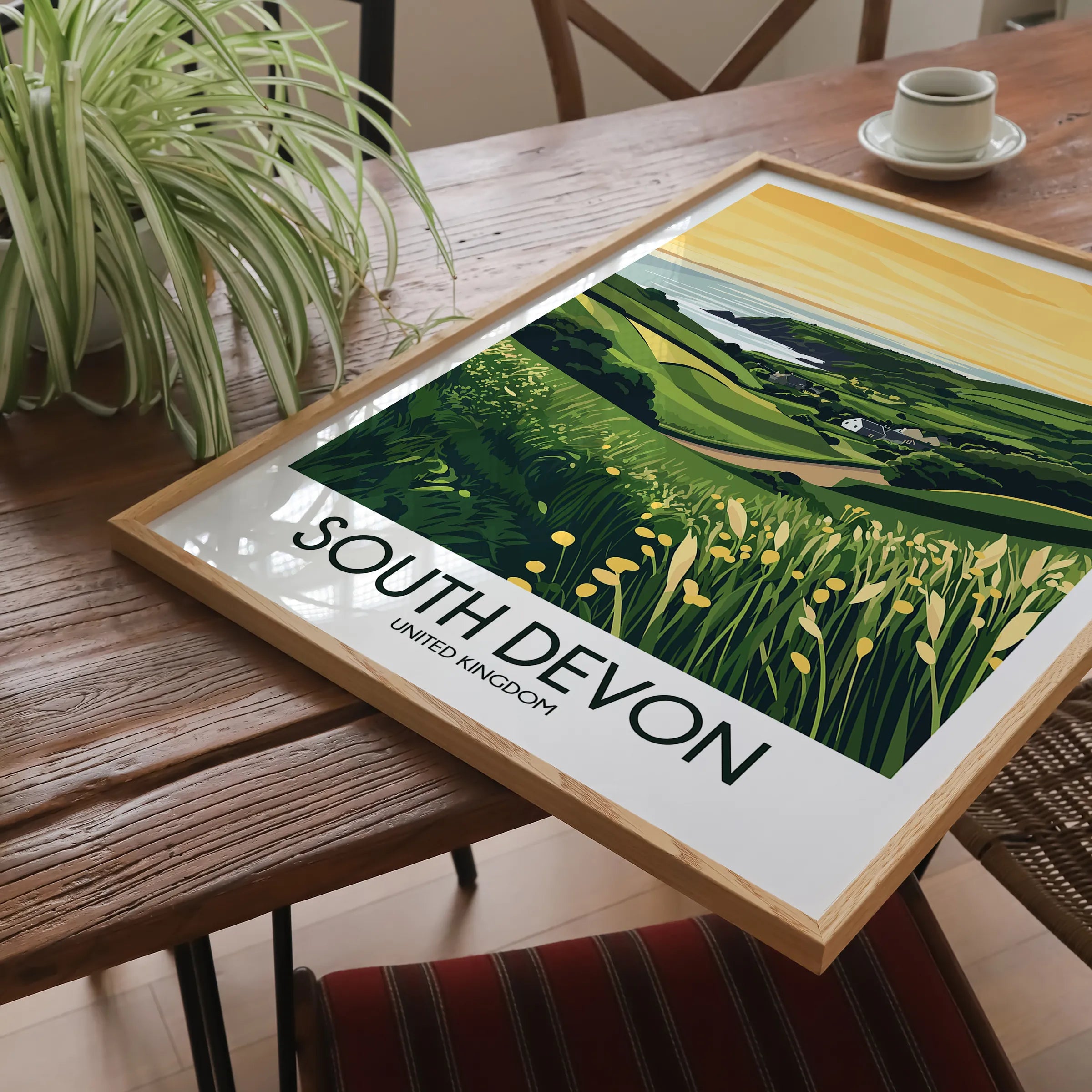 South Devon Minimalist Wall Art