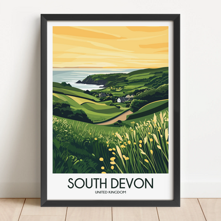 South Devon Scenic Landscape Art