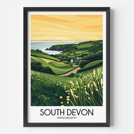 South Devon Travel Memory Gift
