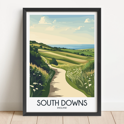 South Downs Destination Art Gift
