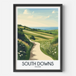South Downs Gallery Quality Print