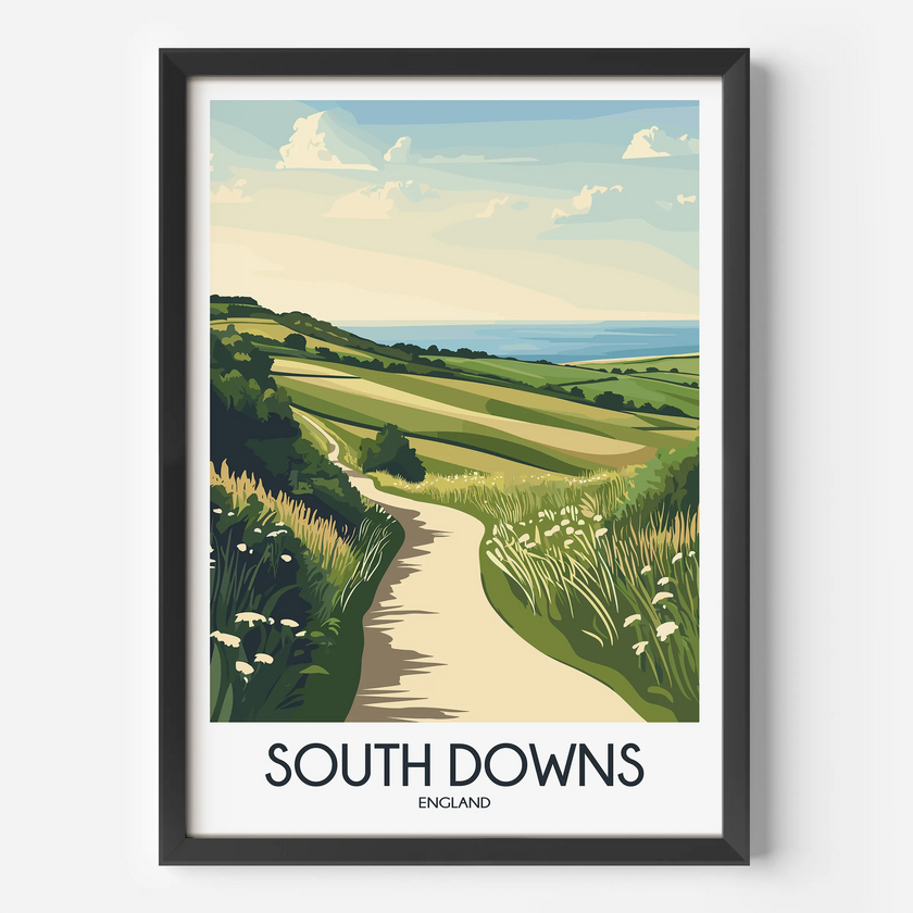South Downs Gallery Quality Print