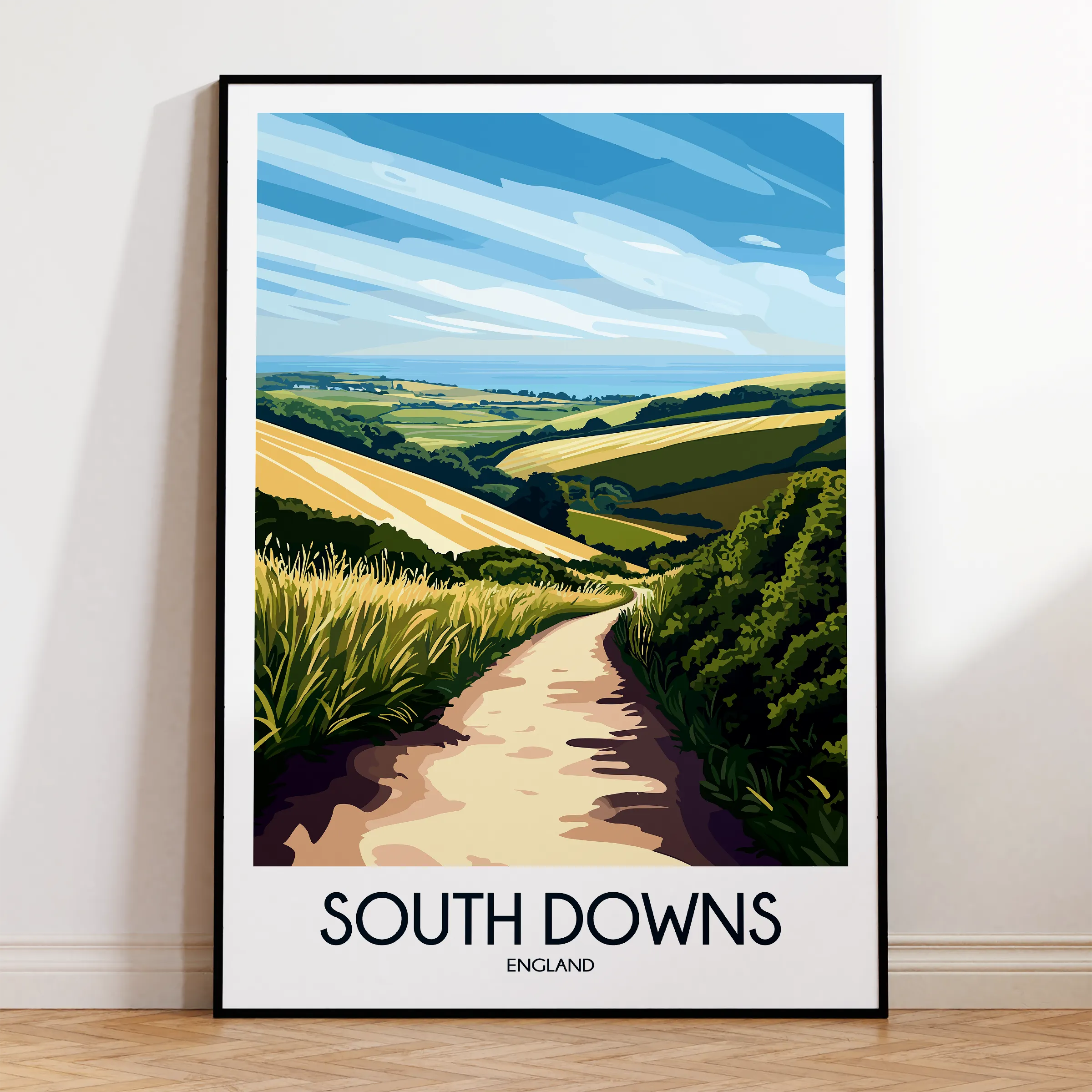 South Downs Gallery Quality Print