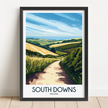 South Downs Home Office Decor
