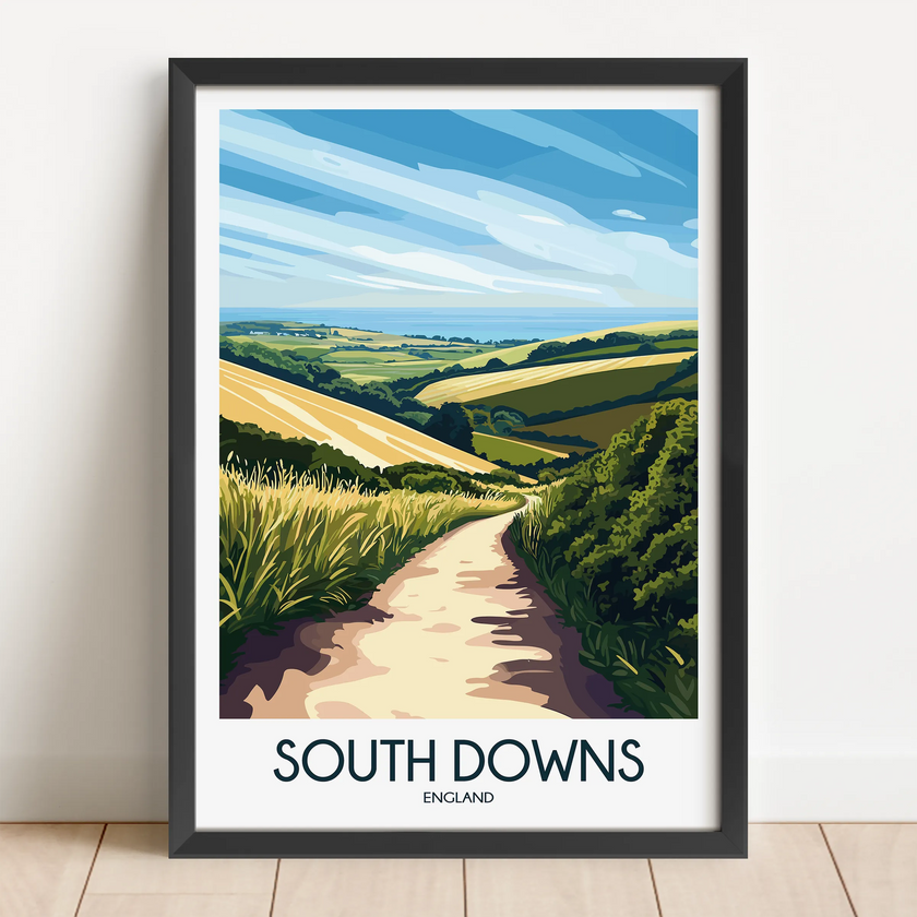 South Downs Home Office Decor
