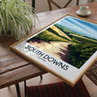 South Downs Souvenir Poster Print