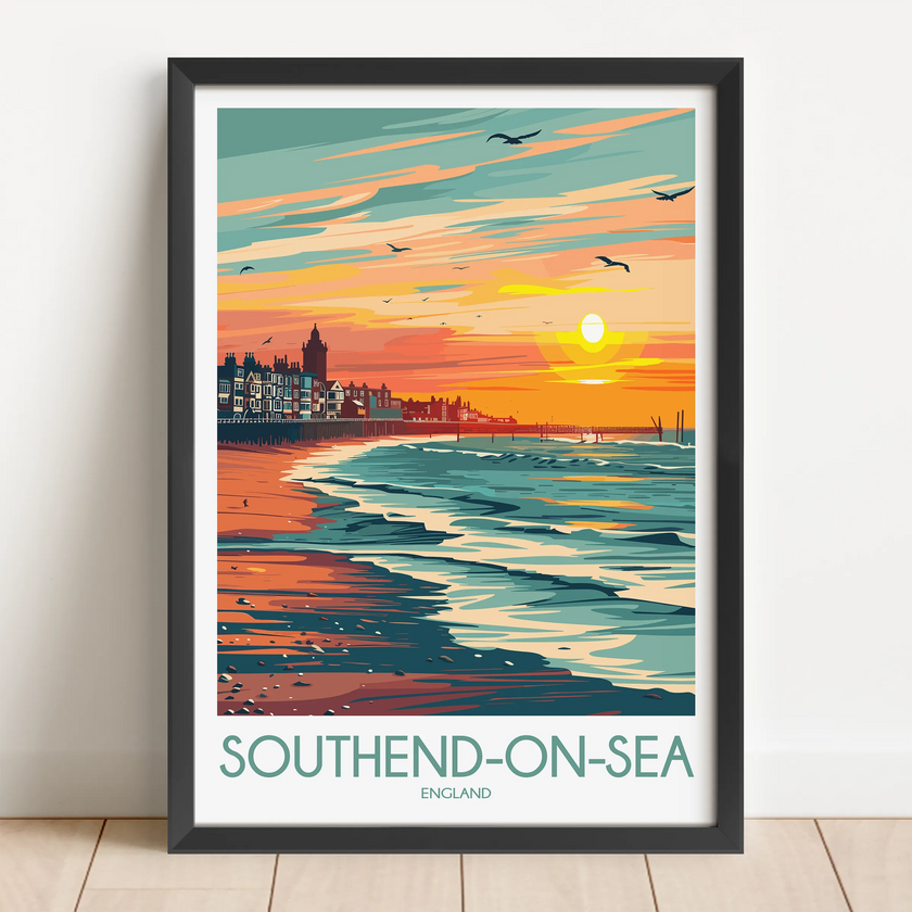 Southend-On-Sea Destination Art Gift