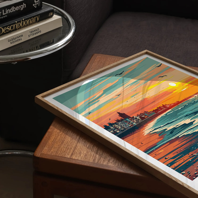 Southend-On-Sea Souvenir Poster Print