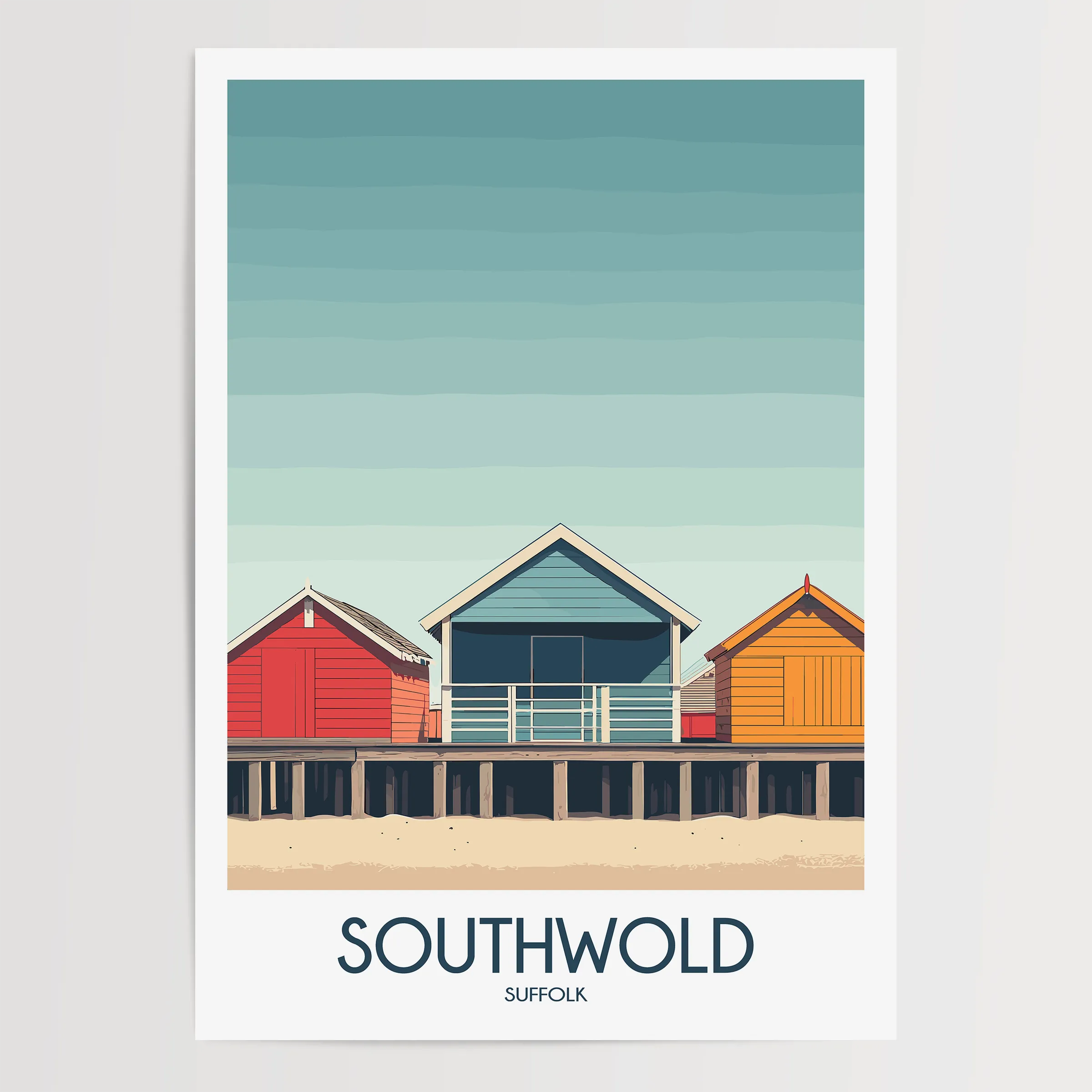 Southwold Destination Art Gift
