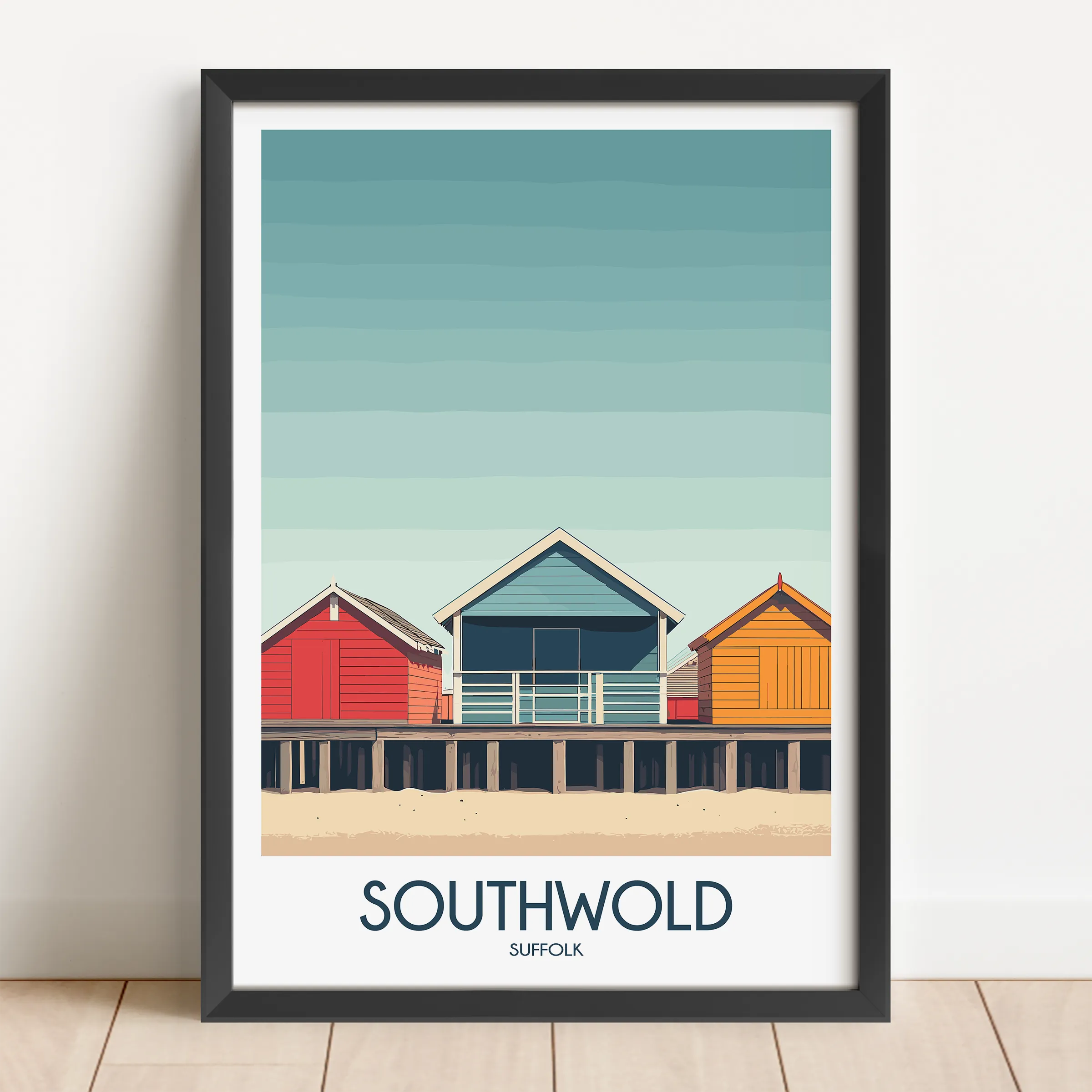 Southwold Souvenir Poster Print