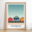 Southwold Vintage Style Print