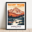 Springdale Vintage Style Print