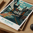 St Albans Minimalist Wall Art