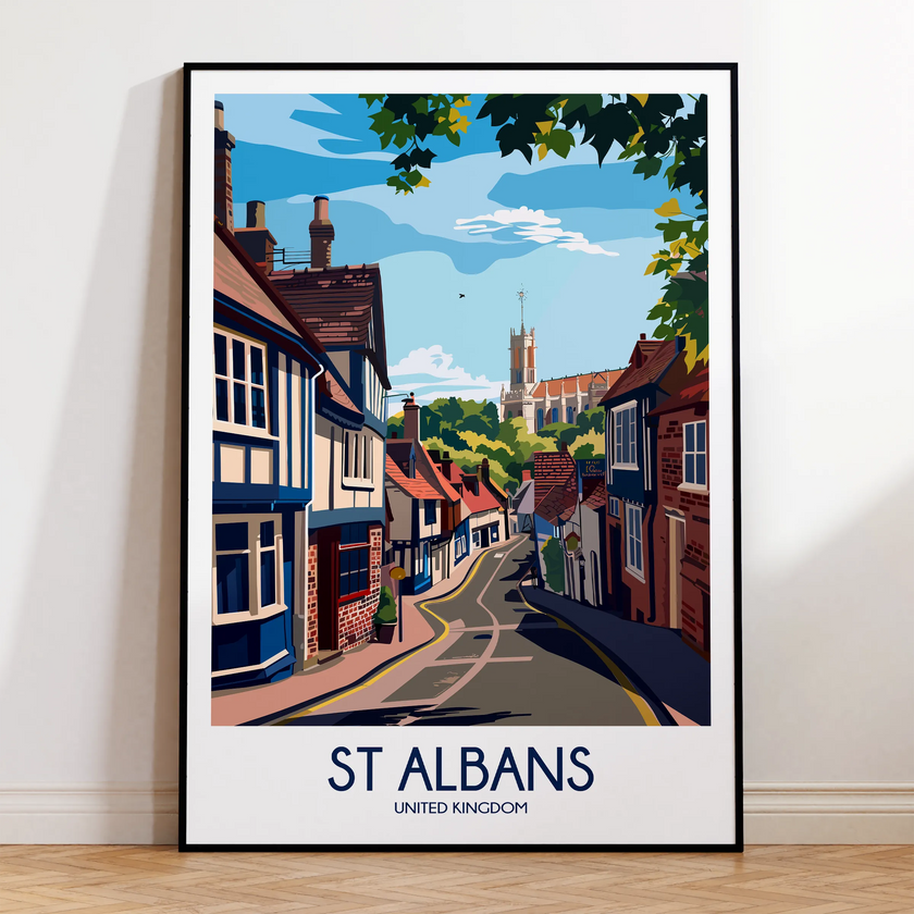 St Albans Minimalist Wall Art