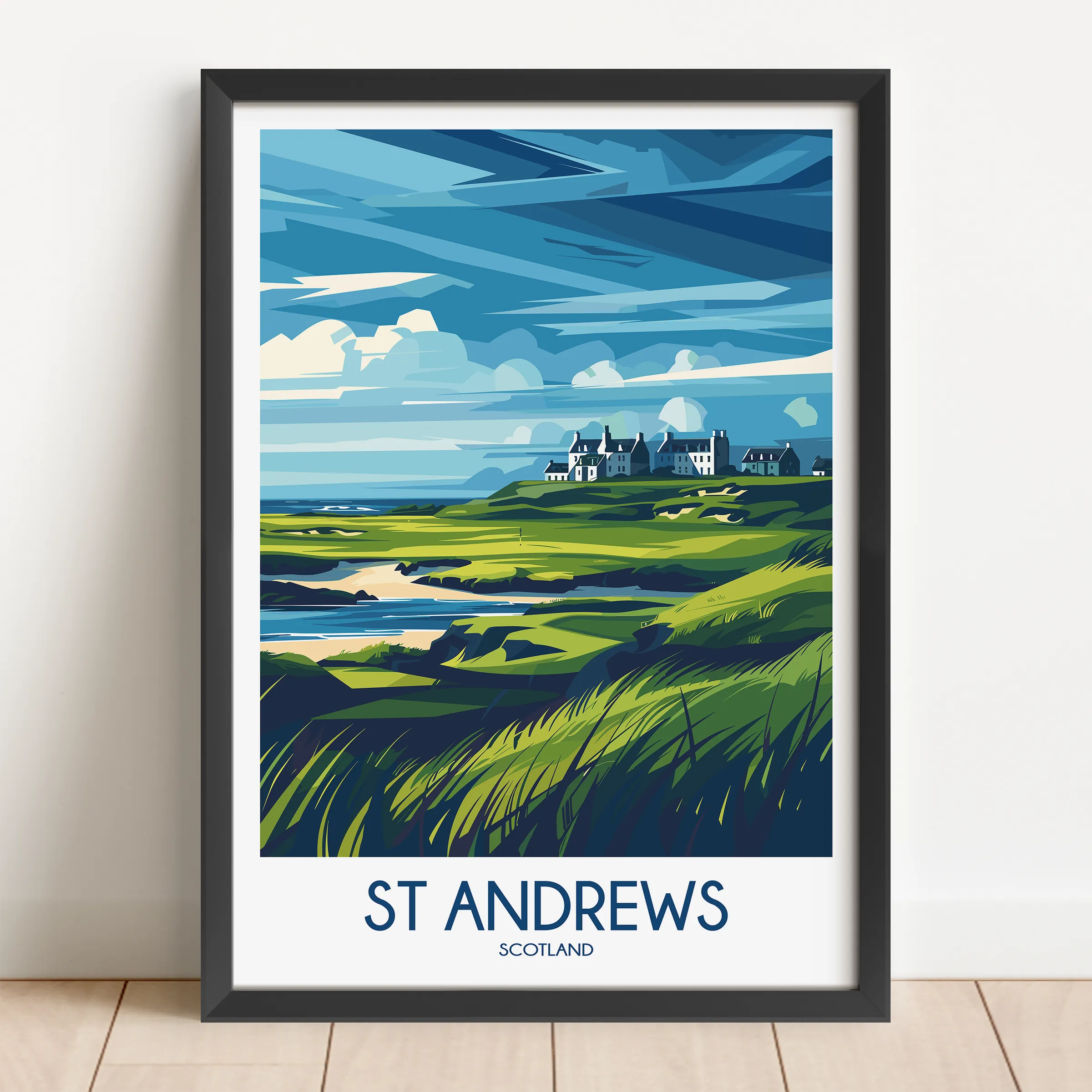 St Andrews Destination Art Gift