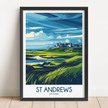 St Andrews Destination Art Gift