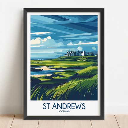 St Andrews Destination Art Gift