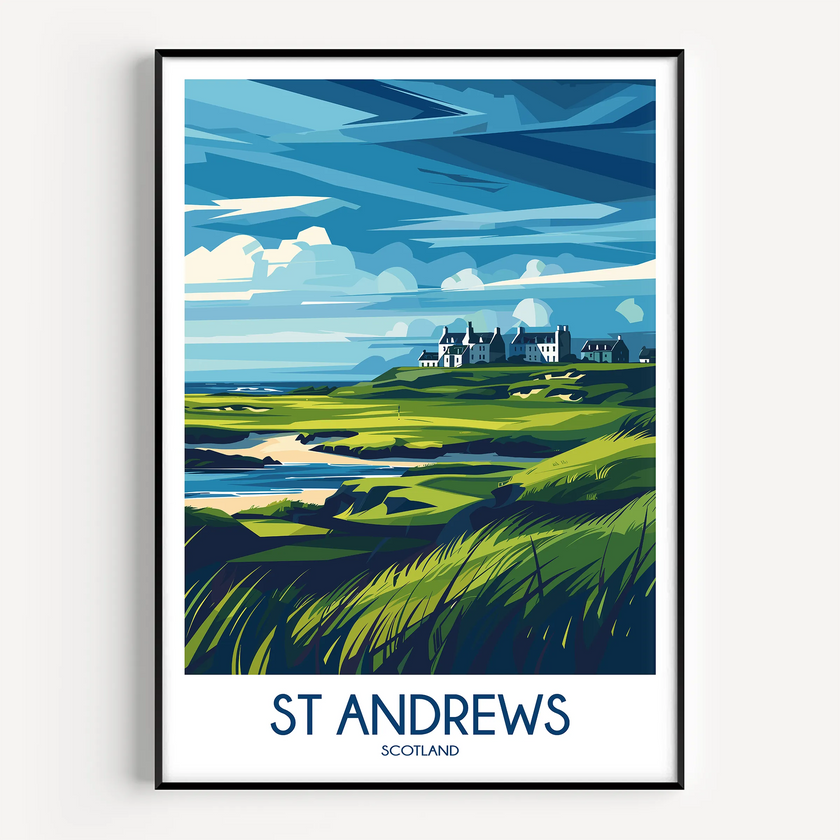 St Andrews Home Office Decor