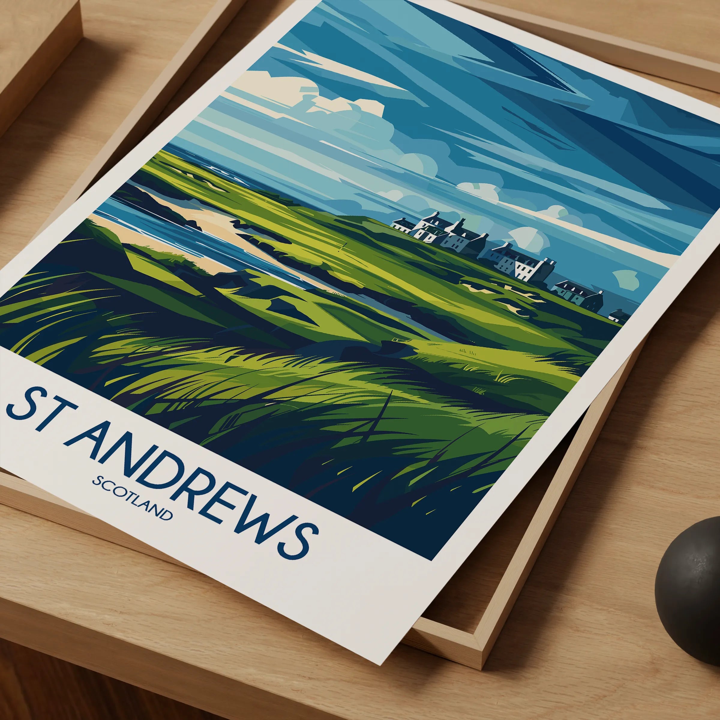 St Andrews Minimalist Wall Art