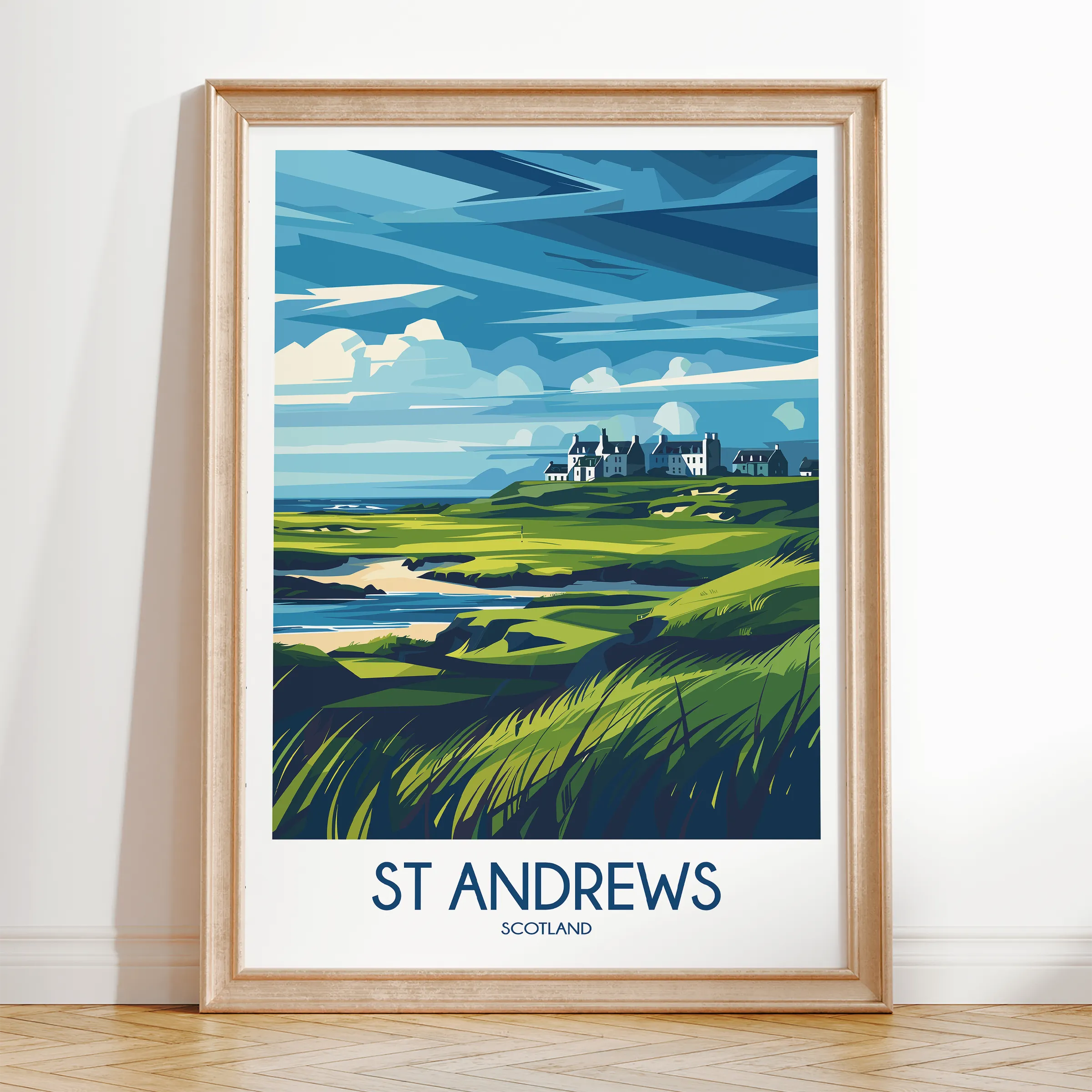 St Andrews Souvenir Poster Print