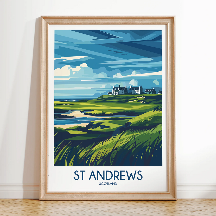 St Andrews Souvenir Poster Print