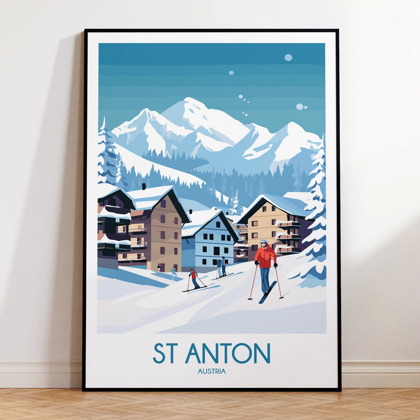 St Anton Scenic Landscape Art