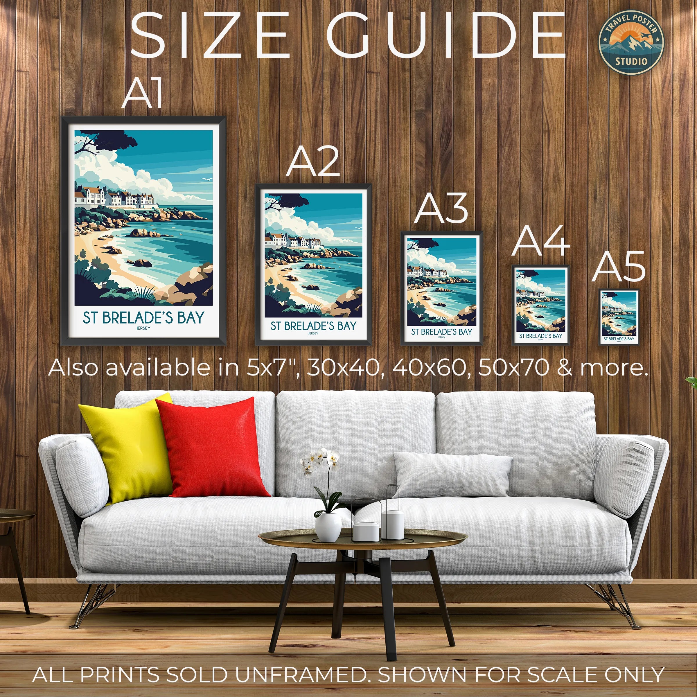 St Brelade'S Bay Gallery Quality Print