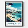 St Brelade'S Bay Scenic Landscape Art