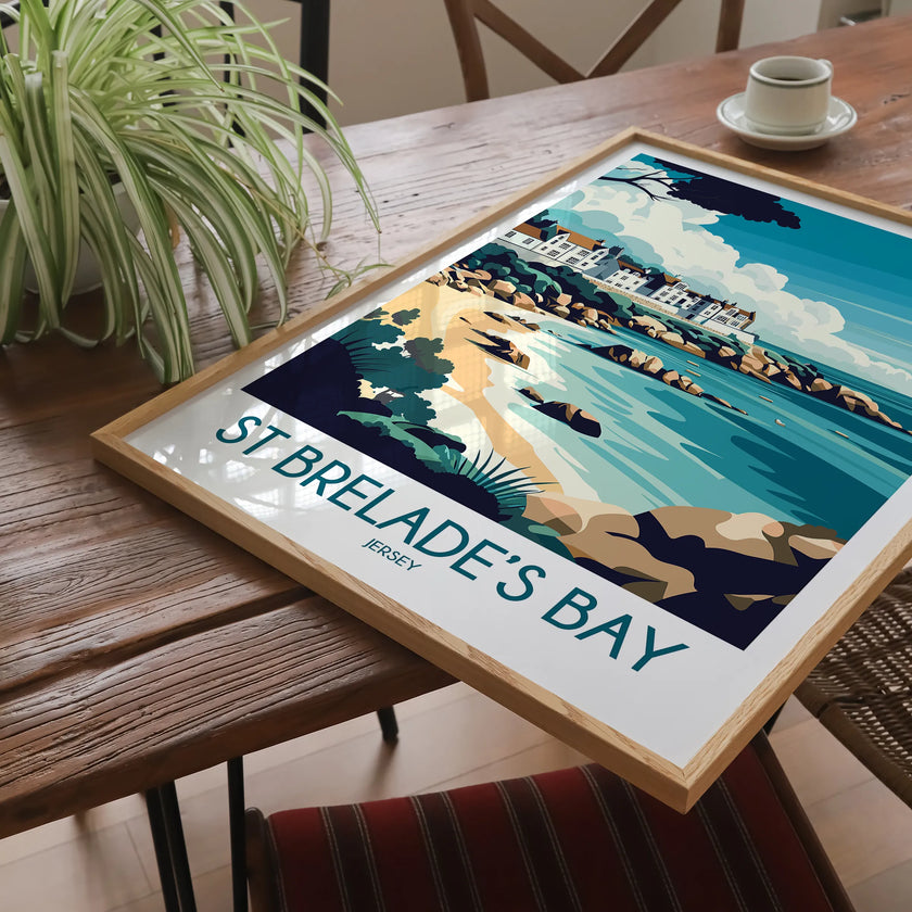 St Brelade'S Bay Travel Memory Gift