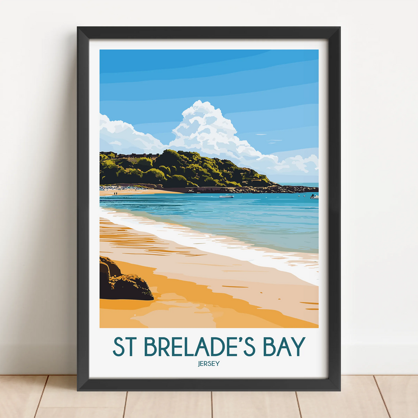 St Brelades Bay Gallery Quality Print