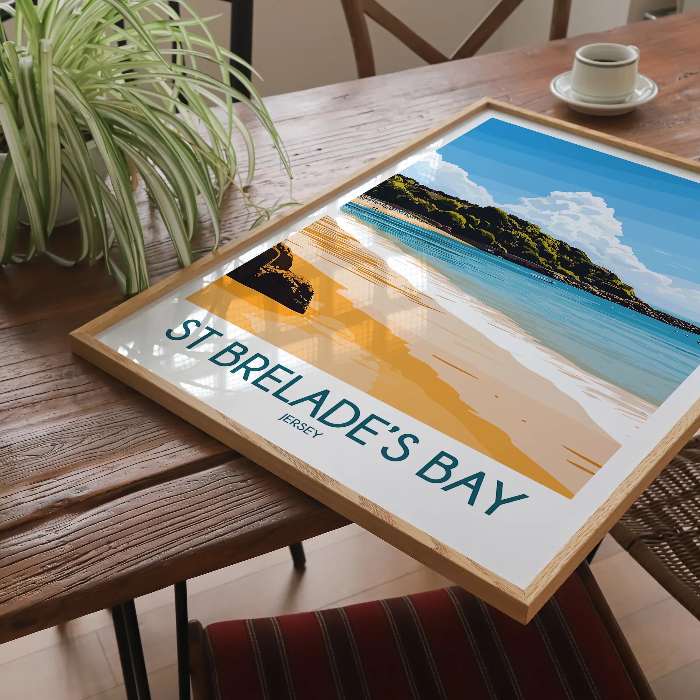 St Brelades Bay Scenic Landscape Art