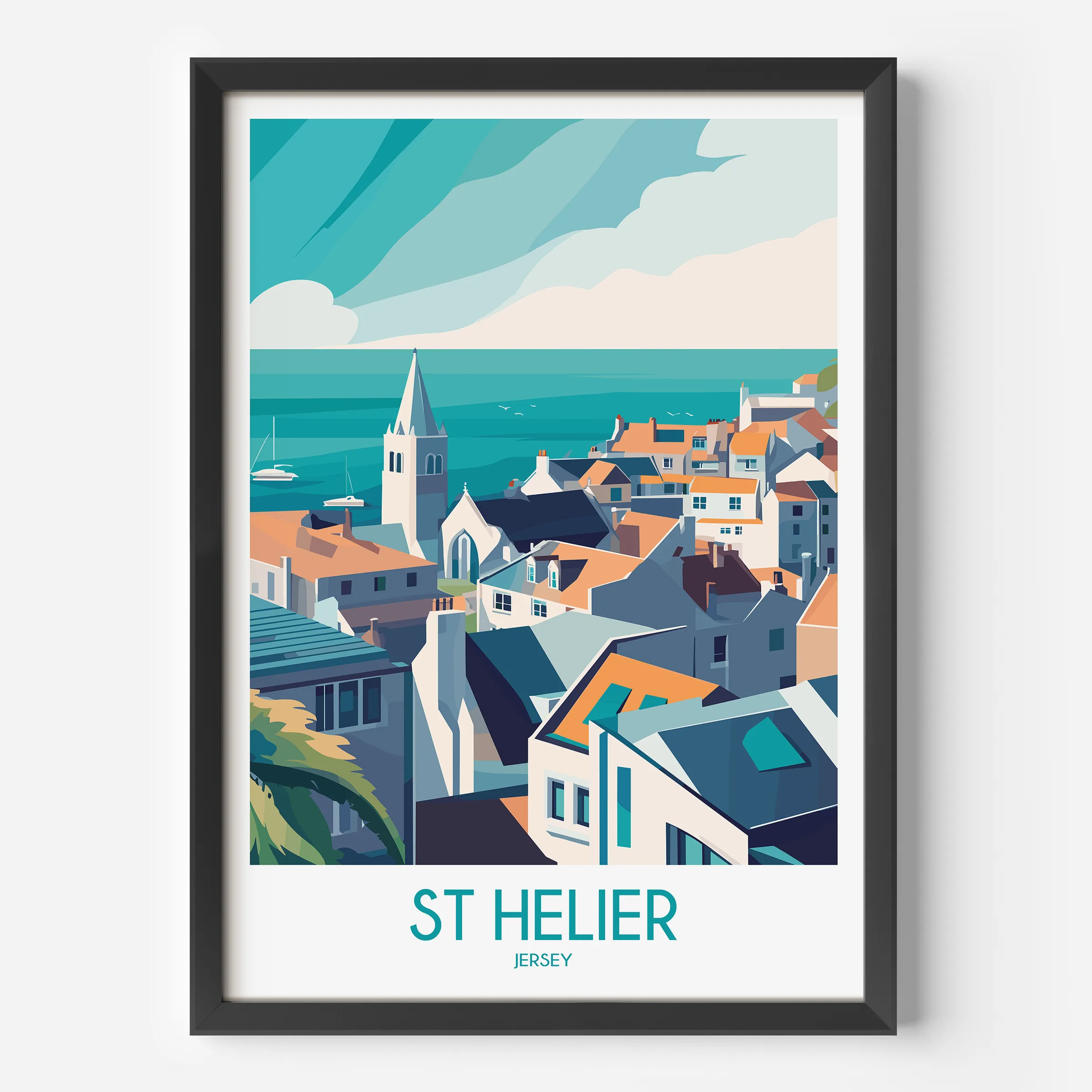 St Helier Home Office Decor