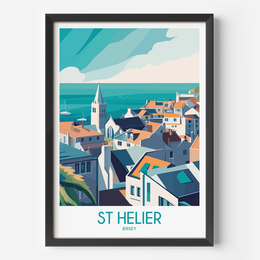 St Helier Home Office Decor