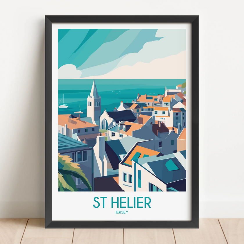 St Helier Scenic Landscape Art